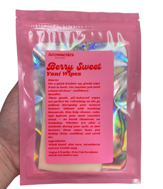 Berry Sweet Yoni Wipes
