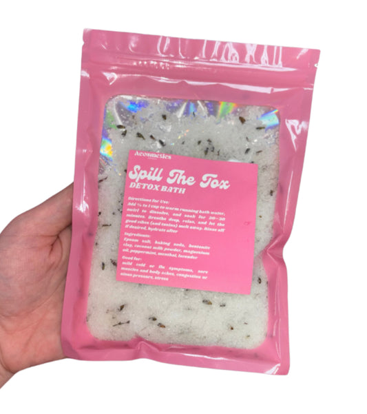 Spill The Tox Detox Bath
