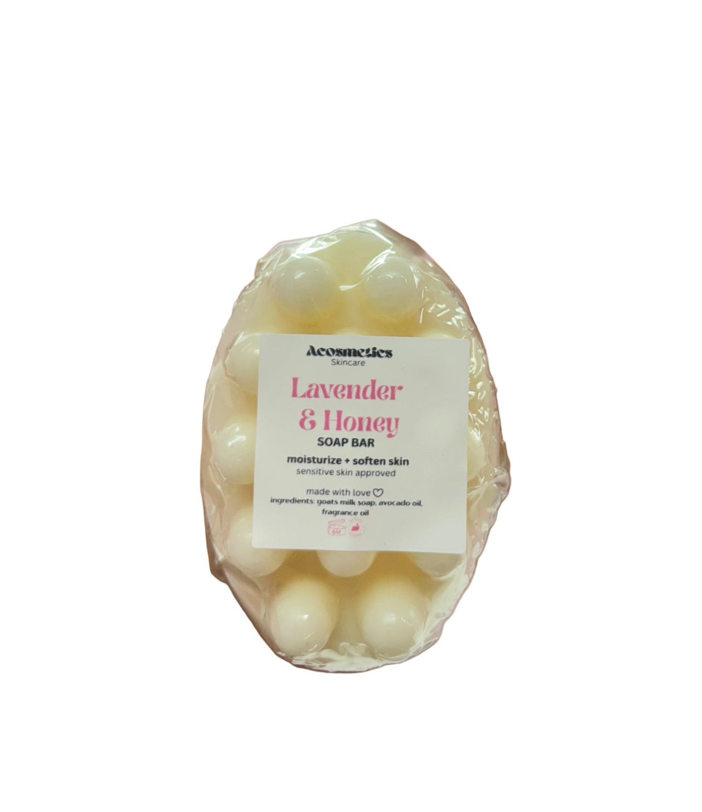 Lavender and Honey Massaging Soap Bar